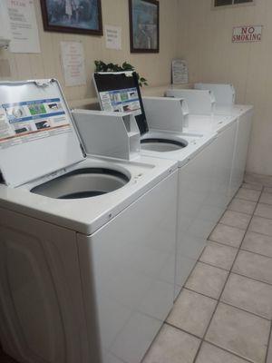 One of the 2 laundry rooms