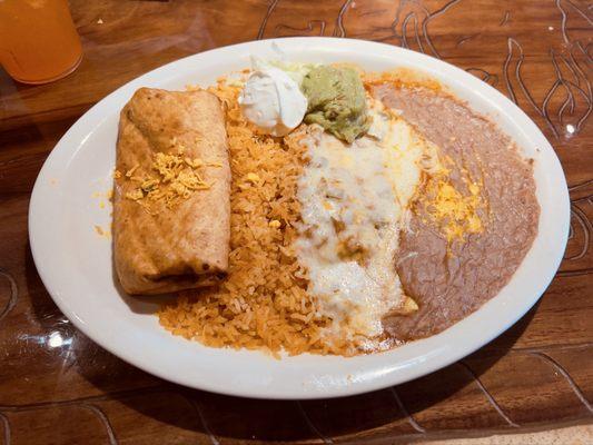 Combo with Chimi and Rolleno