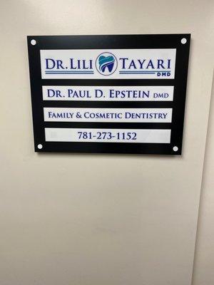 Dr. Lili Tayari's dental office