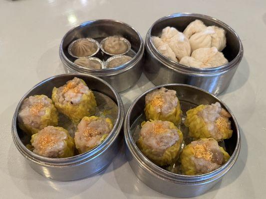 Sui Pork Siu Mai, XLB, Steamed BBQ Pork Bun