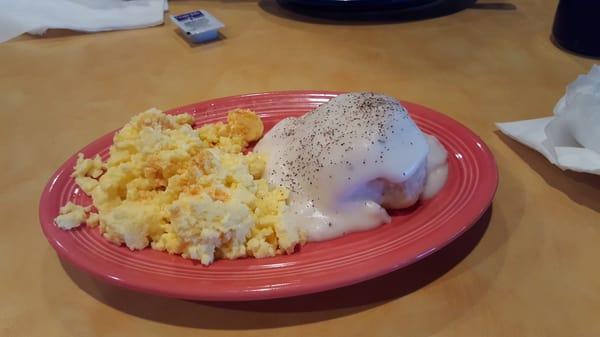 Powdered eggs. ..free for Ramada guests