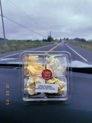 Cheese sampler