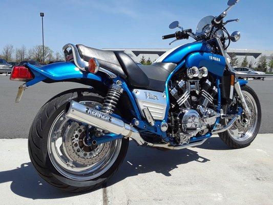 Tony did a great job on my bike. Thanks!