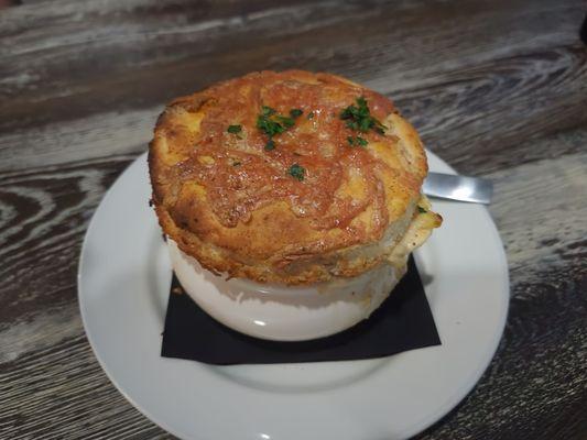 Seafood pot pie