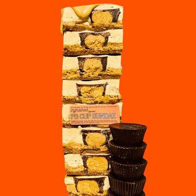 photos of our beloved frozen superfood raw bars. each day we add (and sell out of) new flavor options!