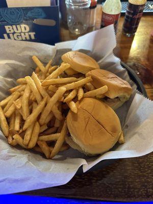 Pork sliders so delicious