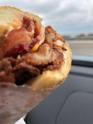 Chicken cutlet sandwich mmmm!!!