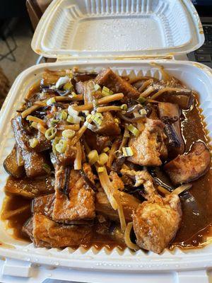 105. Eggplant Tofu with Garlic Sauce