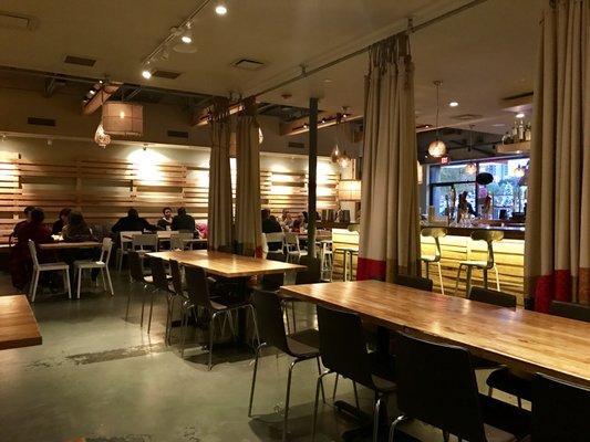 I sat in the corner away from all the kids!