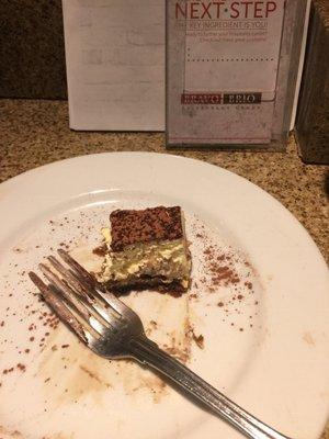 My favorite tiramisu thanks Brio Tuscan Grille