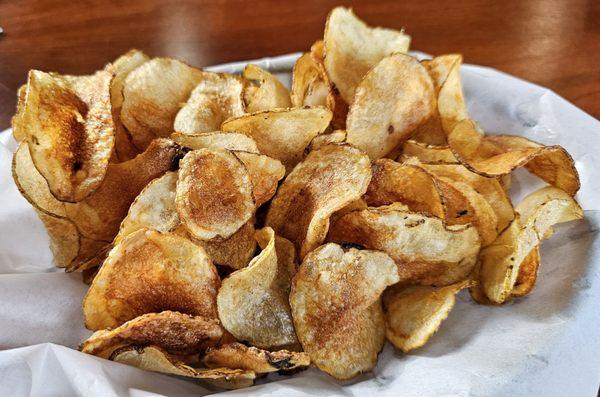Hot chips appetizer