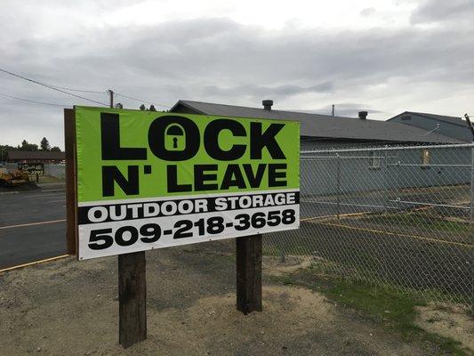 Lock-N-Leave Outdoor Storage