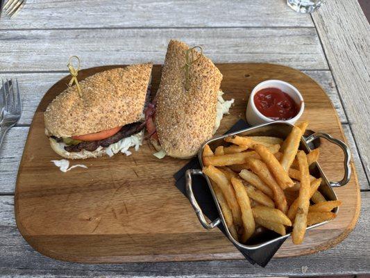 Ribeye steak sandwich