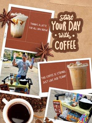 the director giving staff moale