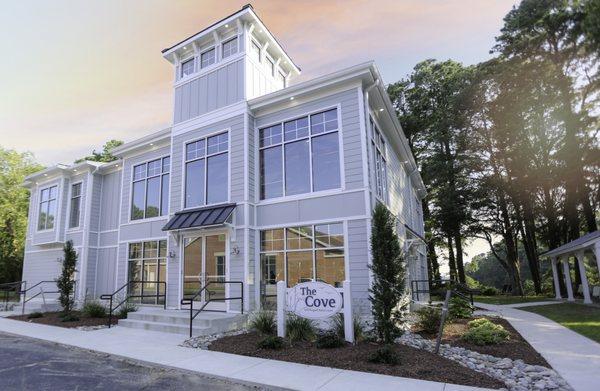 The Cove Building where we have our modern services at 9AM.