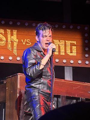 Alex is fantastic as Elvis! The King.