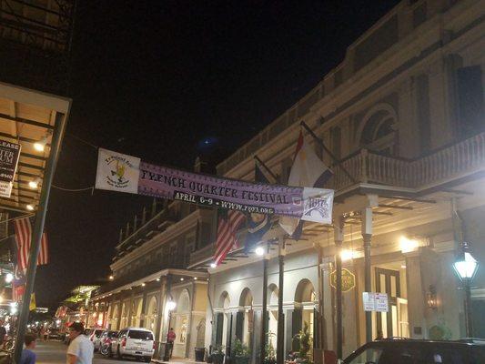 You can see clearly the blue halo above the sign. No filters. No editing. Straight off my phone.