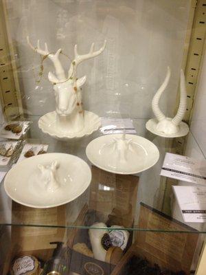 Unique jewelry holders in fine porcelain