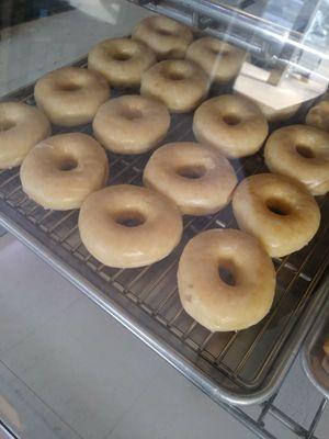 Glazed donuts yum