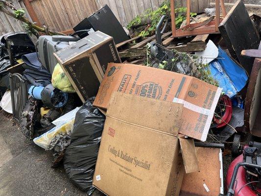 Garbage clean up thx for contacting us