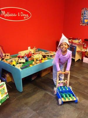 Dramatic play at the Drop Zone