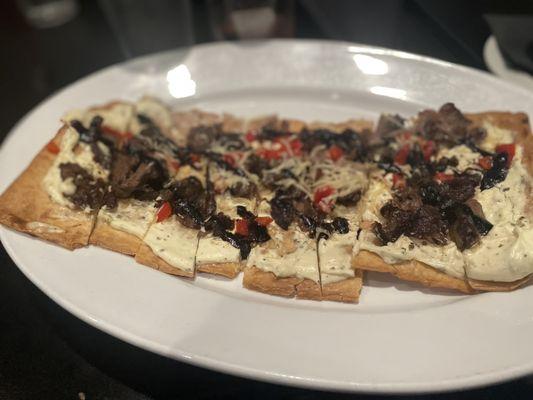 Prime Rib flat bread
