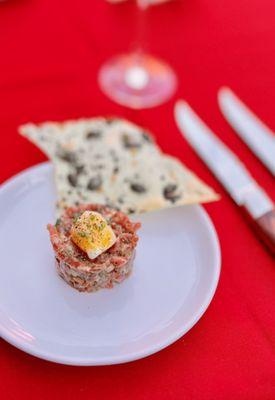 Wagyu steak tartare