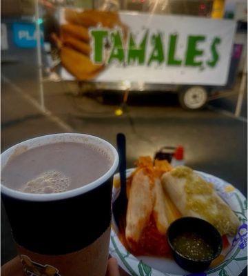 Delicious Tamales & Champurrado!!!