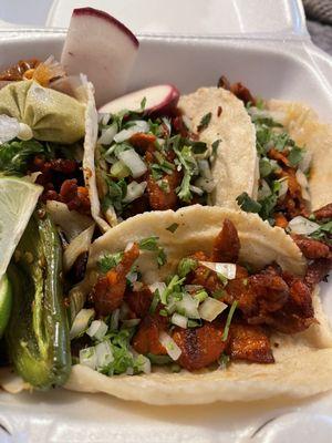 CoCos Tacos on grill