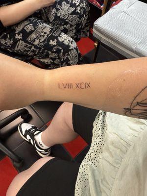 Atomic tattoo