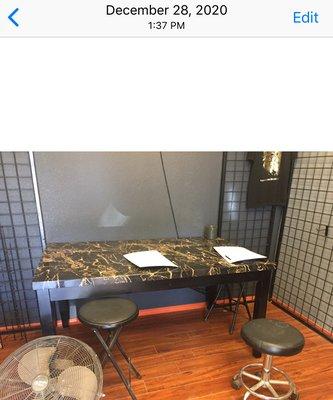 PS5 panels the day I left them with Westark Hydrographics.