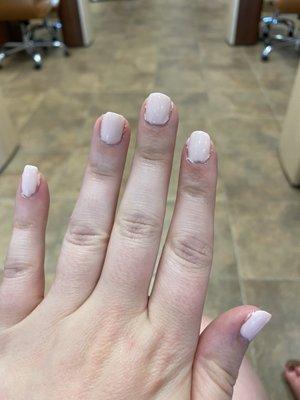 Bride's nails