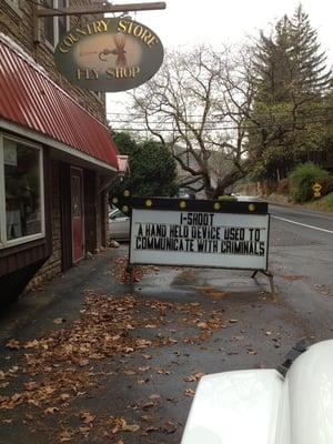 Country wisdom courtesy of McConnell's