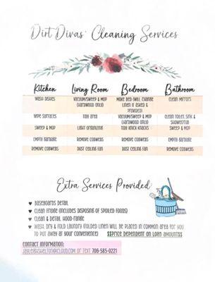 Dirt Divas Cleaning Services