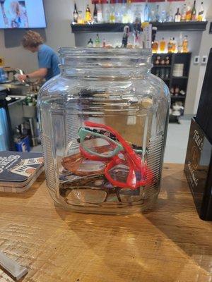 Cheaters in a bar! Genius concept.