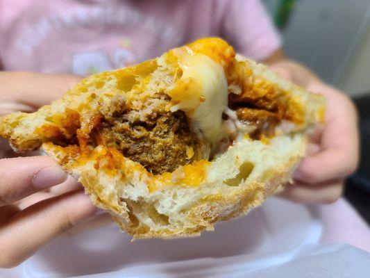 Meat balls Panini