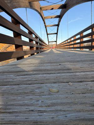 Love to walk the Tridge while visiting Midland