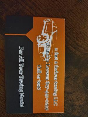 2 Fast 2 Furious Towing