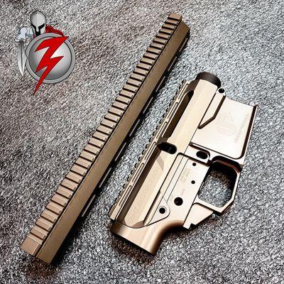 Uintah Precision Upper/Lower/Handguard Builders set coated with Cerakote H-294 Midnight Bronze.
#class3weapons #uintah #uintahprecision