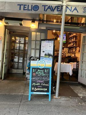 Telio Taverna Greek-Italian restaurant, has been a popular fixture in the neighborhood on the UWS.