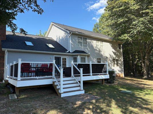 This is my house in MD that needed roof repair