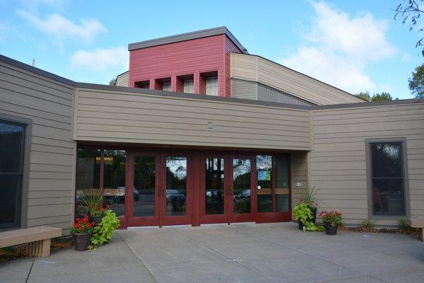 Entrance to Easter Lutheran on the Hill
