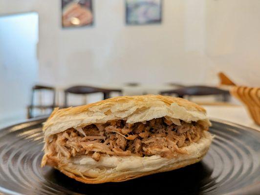 Rougamo (the crispy pork bun)