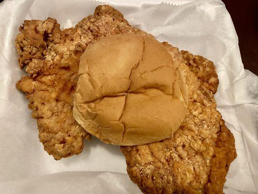 Almost Famous Pork Tenderloin Sandwich