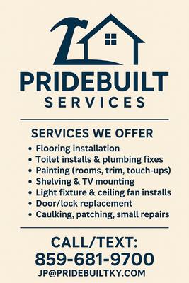 PrideBuilt Services