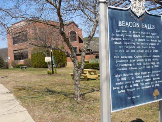 Beacon Falls Historical Marker