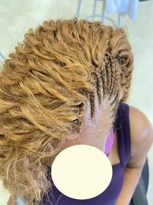 Ewe African Hair braiding