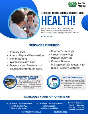 Tzu Chi Health Center - Alhambra