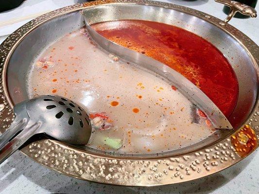 The broths were so good