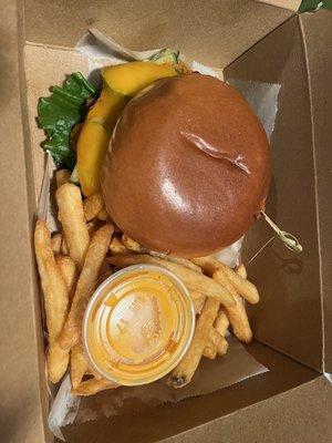 Gaia Masala and Burger